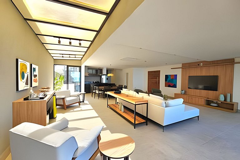 Casa Pé na Areia em Maresias | 4 Suítes e Piscina Privada