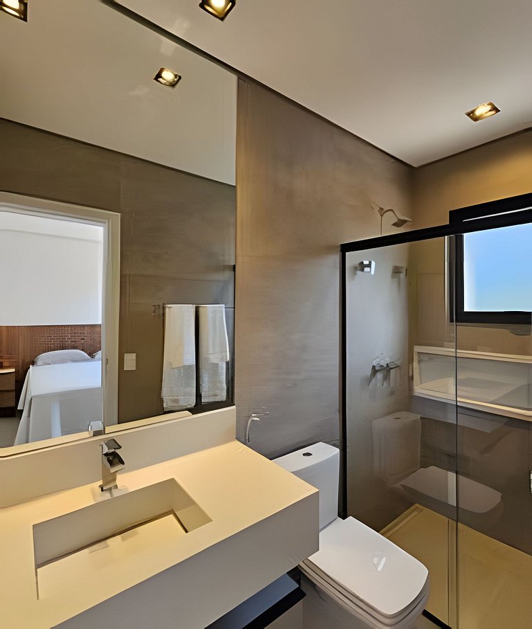 Casa Pé na Areia em Maresias | 4 Suítes e Piscina Privada