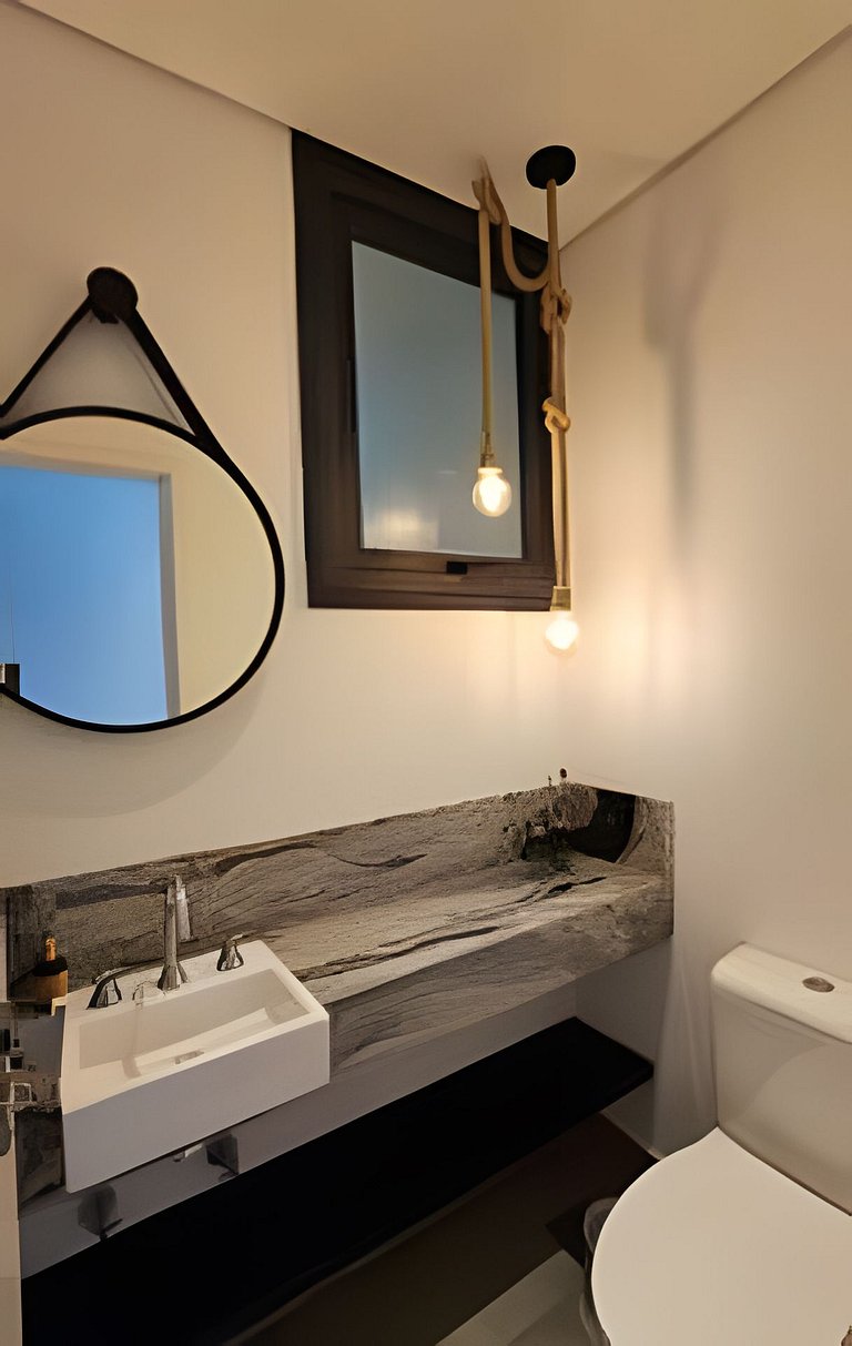 Casa 4 Suítes em Camburi | Piscina com Vista para o Mar