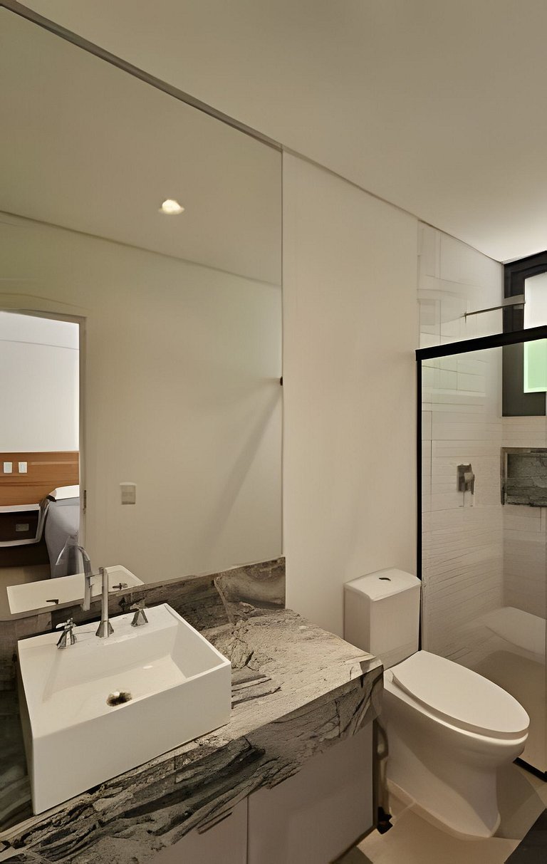 Casa 4 Suítes em Camburi | Piscina com Vista para o Mar