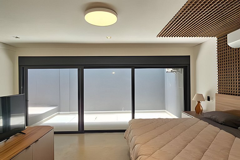 Casa 4 Suítes em Camburi | Piscina com Vista para o Mar