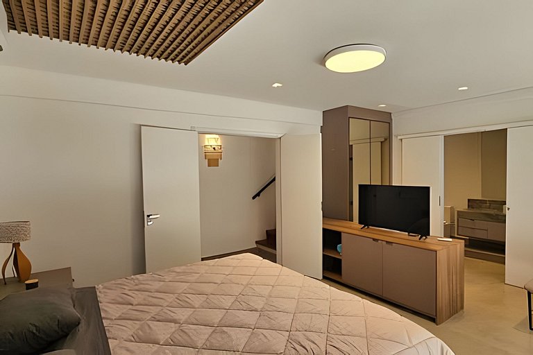 Casa 4 Suítes em Camburi | Piscina com Vista para o Mar