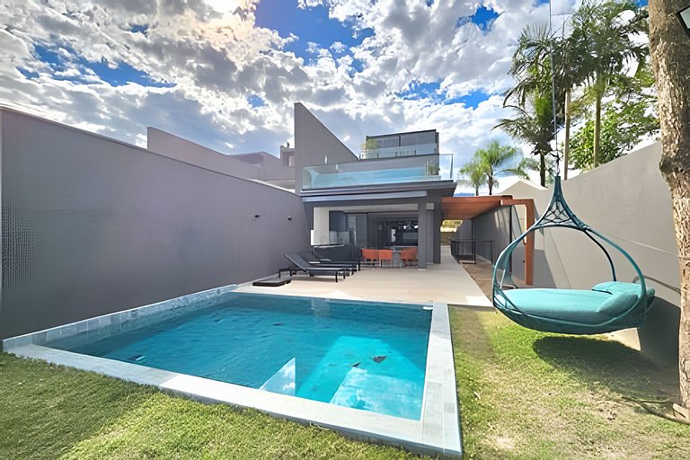 Refúgio Vista Mar Camburi | Casa de Luxo com Jacuzzi