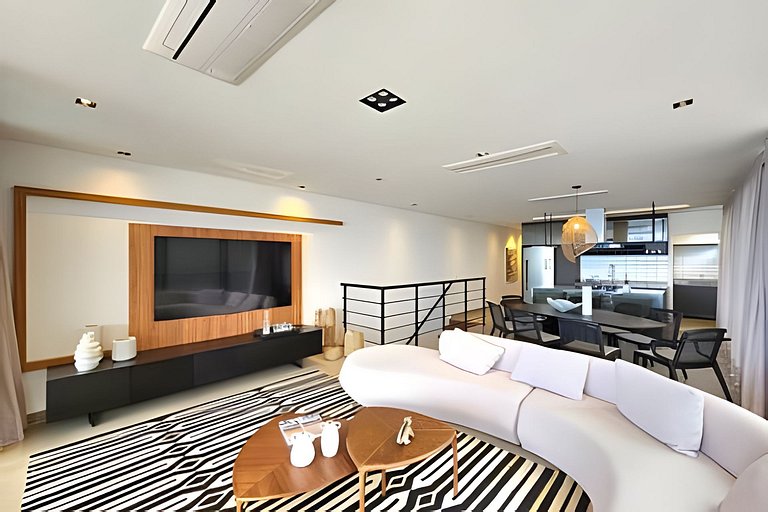 Refúgio Vista Mar Camburi | Casa de Luxo com Jacuzzi