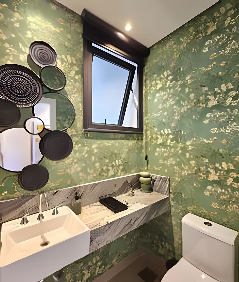 Refúgio Vista Mar Camburi | Casa de Luxo com Jacuzzi