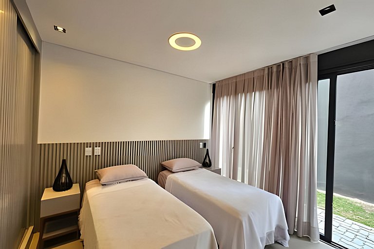 Refúgio Vista Mar Camburi | Casa de Luxo com Jacuzzi