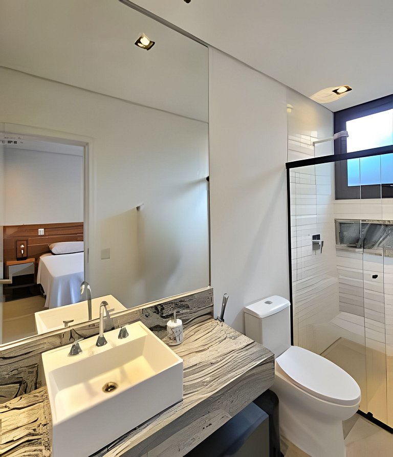 Refúgio Vista Mar Camburi | Casa de Luxo com Jacuzzi