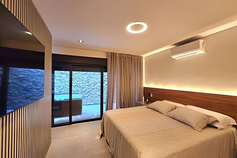 Refúgio Vista Mar Camburi | Casa de Luxo com Jacuzzi