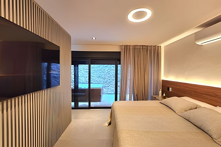 Refúgio Vista Mar Camburi | Casa de Luxo com Jacuzzi