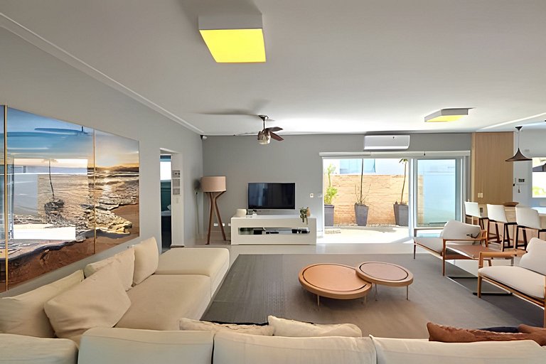 Casa 5 Qts na Reserva Guaratuba | Piscina, Sauna & Ar