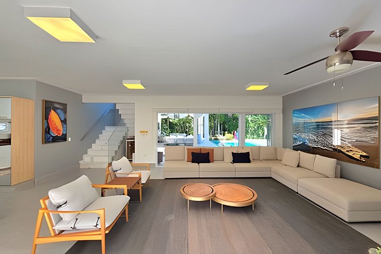 Casa 5 Qts na Reserva Guaratuba | Piscina, Sauna & Ar