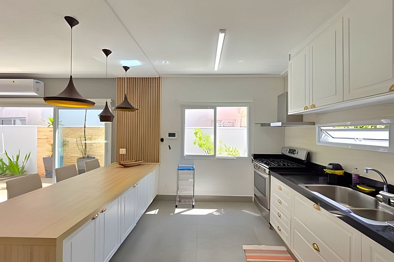 Casa 5 Qts na Reserva Guaratuba | Piscina, Sauna & Ar