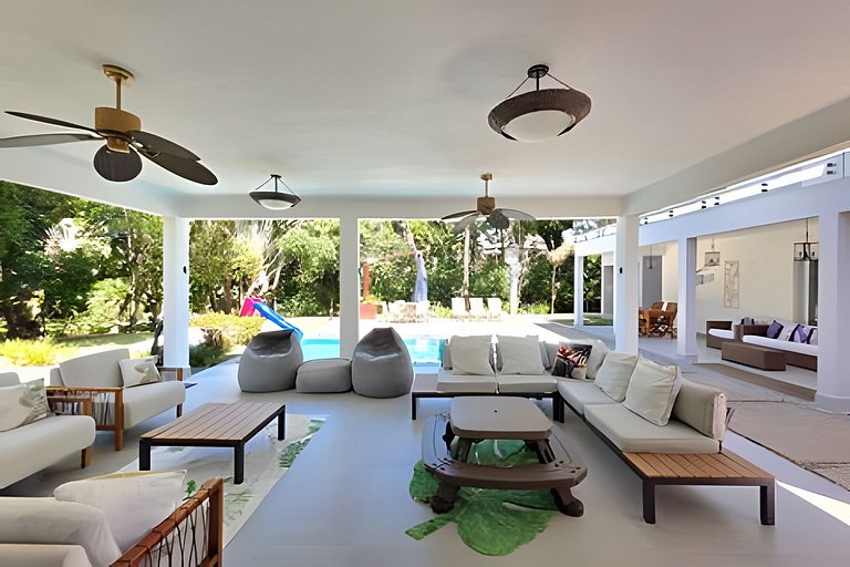 Casa 5 Qts na Reserva Guaratuba | Piscina, Sauna & Ar