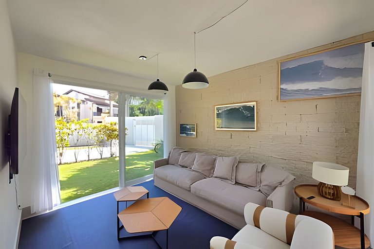 Casa 5 Qts na Reserva Guaratuba | Piscina, Sauna & Ar