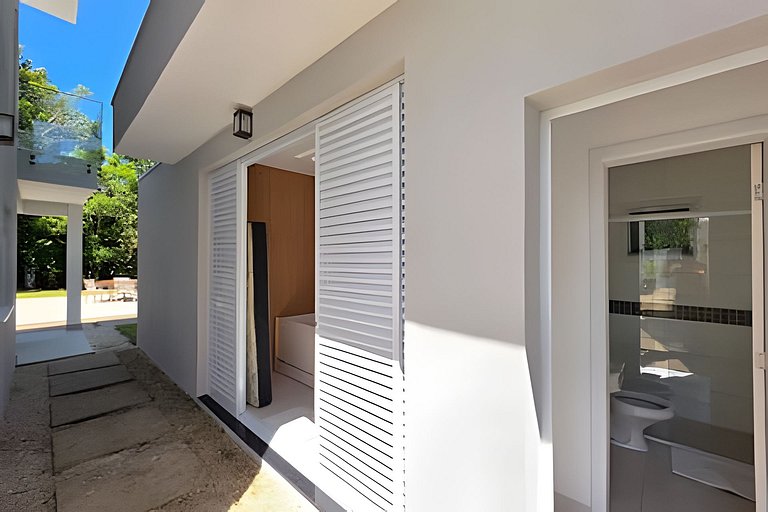 Casa 5 Qts na Reserva Guaratuba | Piscina, Sauna & Ar