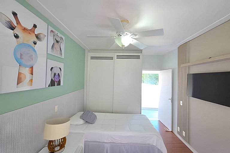 Casa 5 Qts na Reserva Guaratuba | Piscina, Sauna & Ar