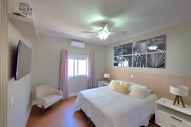 Casa 5 Qts na Reserva Guaratuba | Piscina, Sauna & Ar