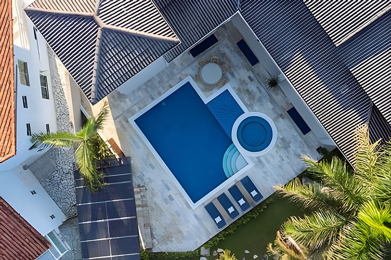 Casa c/ Piscina Pé na Areia em Guaratuba | 8 Suítes