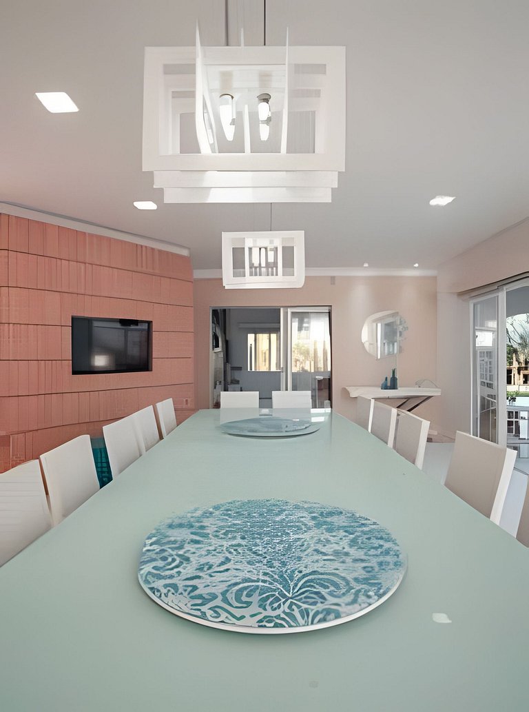 Casa c/ Piscina Pé na Areia em Guaratuba | 8 Suítes