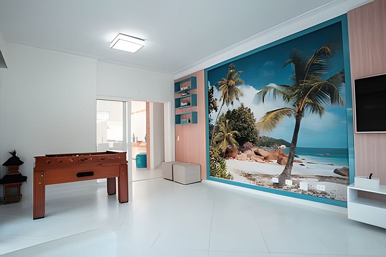 Casa c/ Piscina Pé na Areia em Guaratuba | 8 Suítes