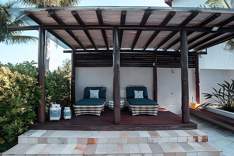 Casa c/ Piscina Pé na Areia em Guaratuba | 8 Suítes