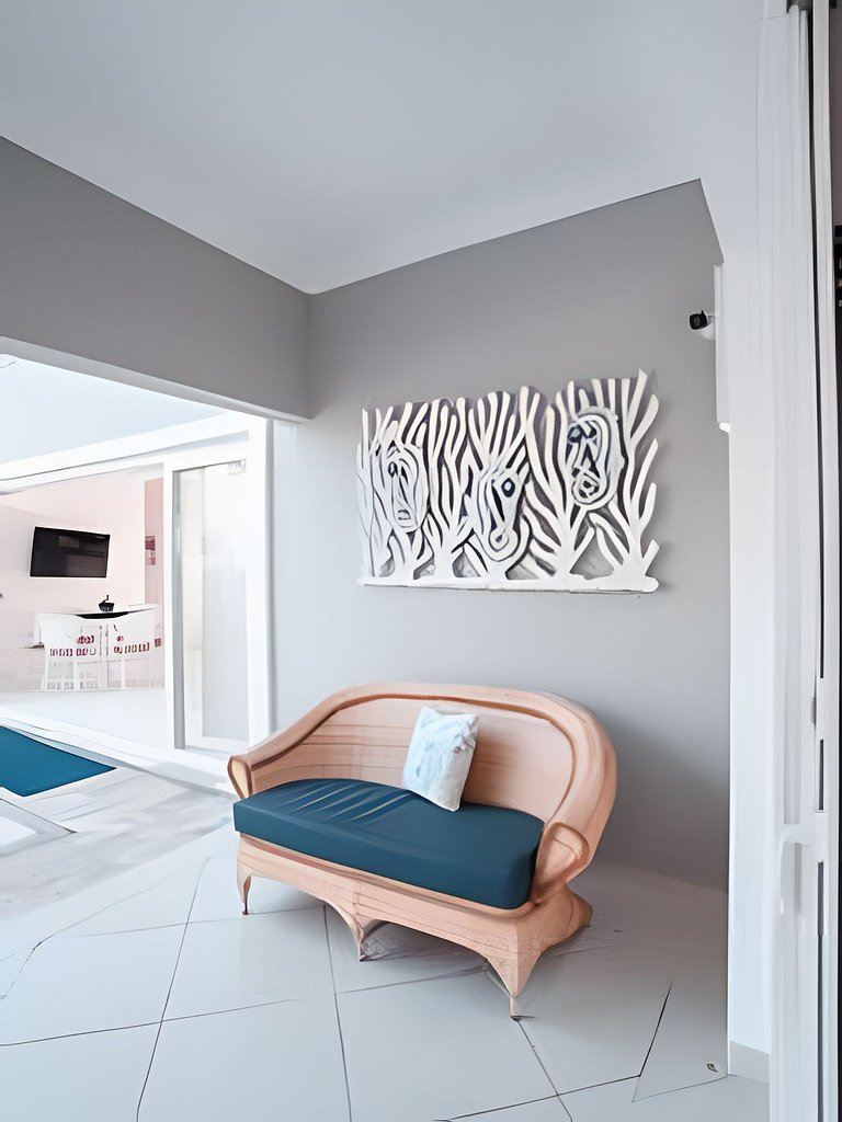 Casa c/ Piscina Pé na Areia em Guaratuba | 8 Suítes