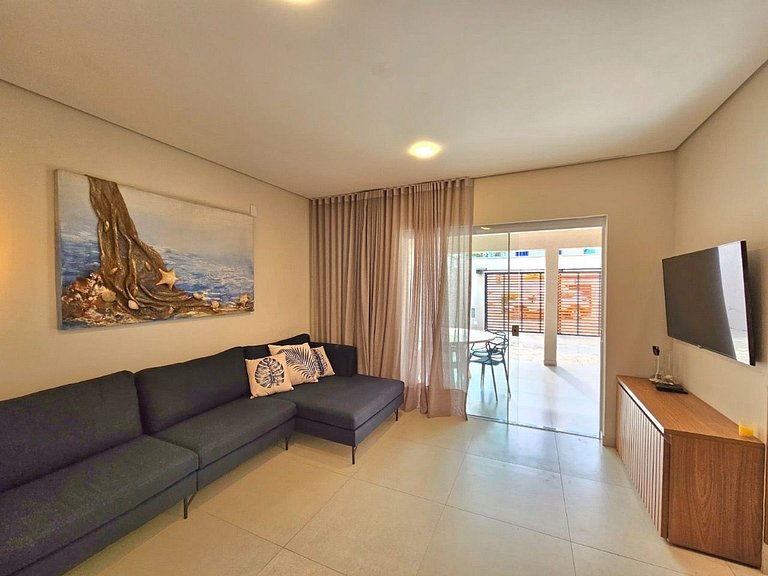 Casa Juquehy 50m da Praia ao Lado do Badauê | 8 Pessoas