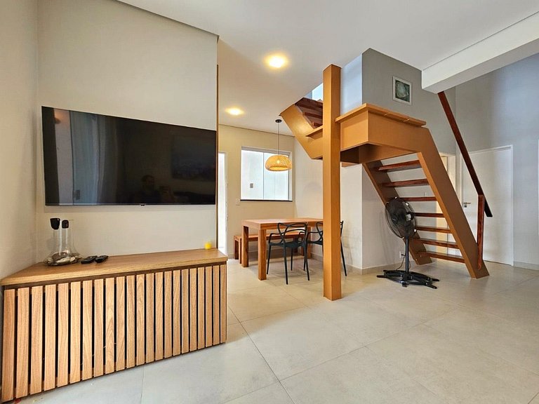 Casa Juquehy 50m da Praia ao Lado do Badauê | 8 Pessoas