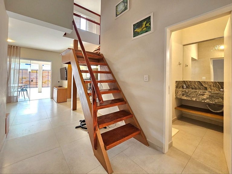 Casa Juquehy 50m da Praia ao Lado do Badauê | 8 Pessoas
