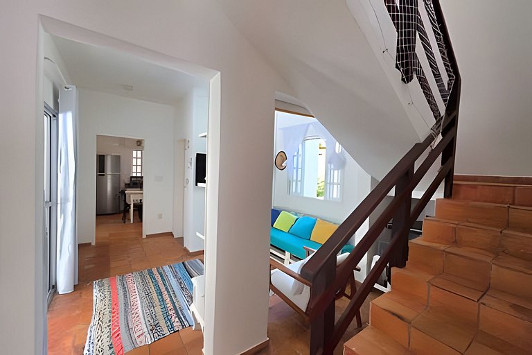 Casa Pé na Areia c/ Piscina em Guaratuba p/ até 10 Pessoas