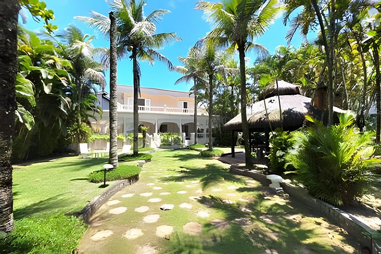 Casa Colonial Frente Mar em Guaratuba | Gramado e Quiosque