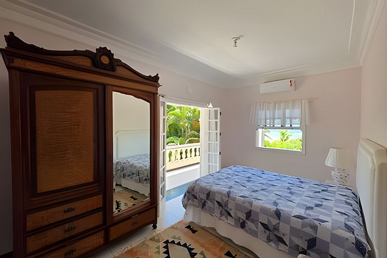 Casa Colonial Frente Mar em Guaratuba | Gramado e Quiosque