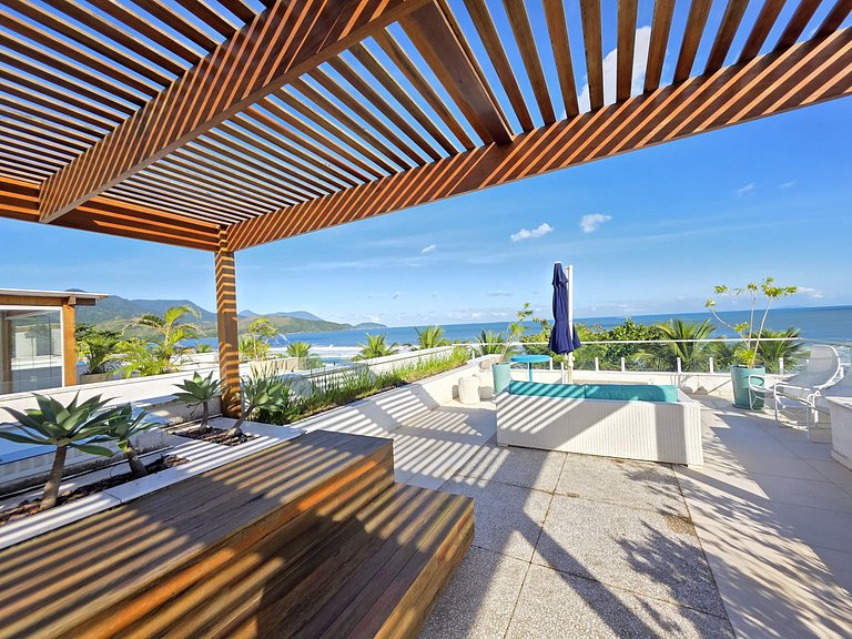Maresias: Viva o Sonho - Casa Pé na Areia Exclusiva no Condo