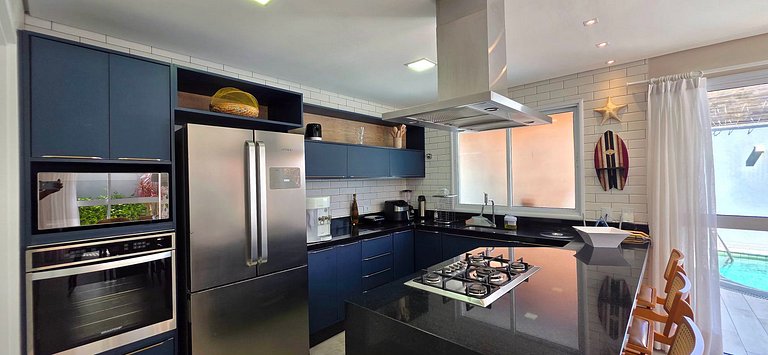 Luxo em Juqueí: Világio Santorini