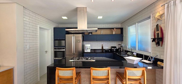 Luxo em Juqueí: Világio Santorini