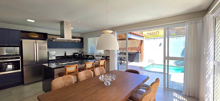 Luxo em Juqueí: Világio Santorini