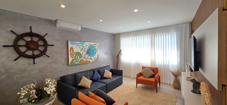 Luxo em Juqueí: Világio Santorini