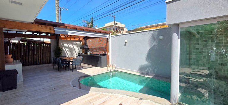 Luxo em Juqueí: Világio Santorini