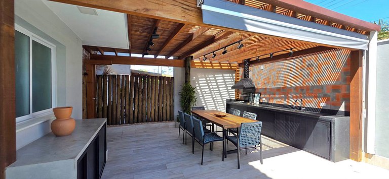 Luxo em Juqueí: Világio Santorini