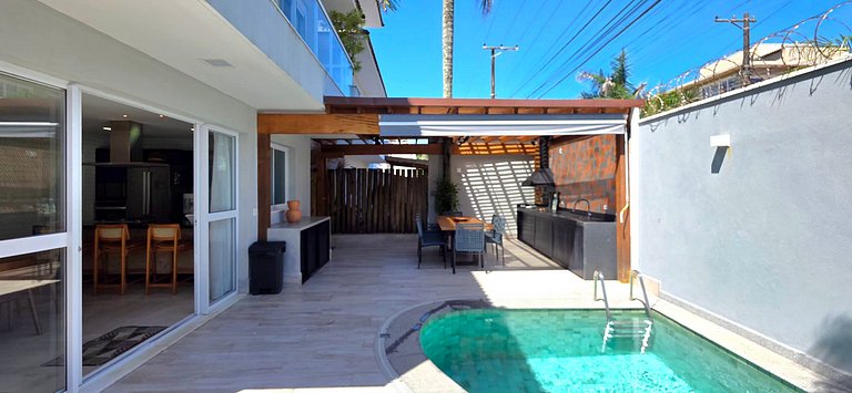 Luxo em Juqueí: Világio Santorini