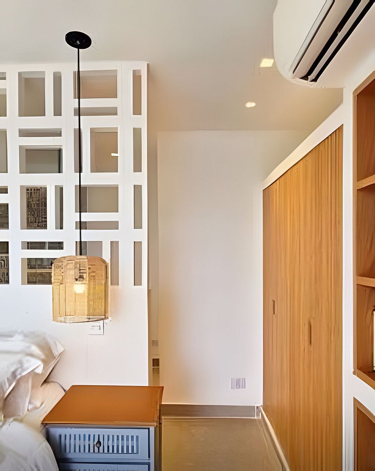 Camburi Decorada em Condomínio Pé na Areia