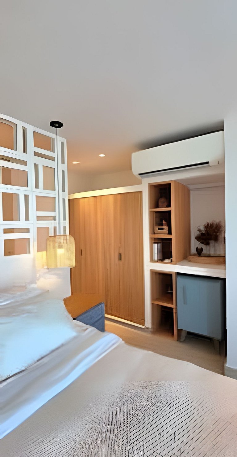 Camburi Decorada em Condomínio Pé na Areia