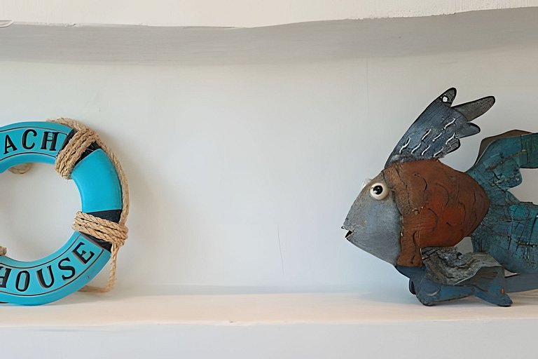 Camburi Decorada em Condomínio Pé na Areia