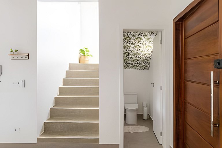 Casa Camburi IIII em condomínio 350m do mar