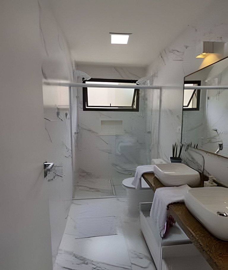 Casa Camburi IIII em condomínio 350m do mar