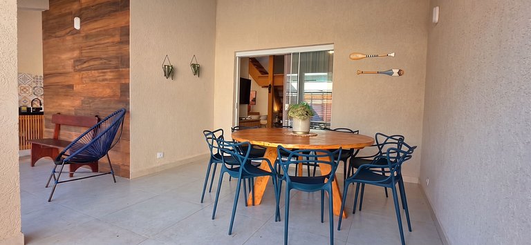 Casa Juquehy 50m da Praia ao Lado do Badauê | 8 Pessoas