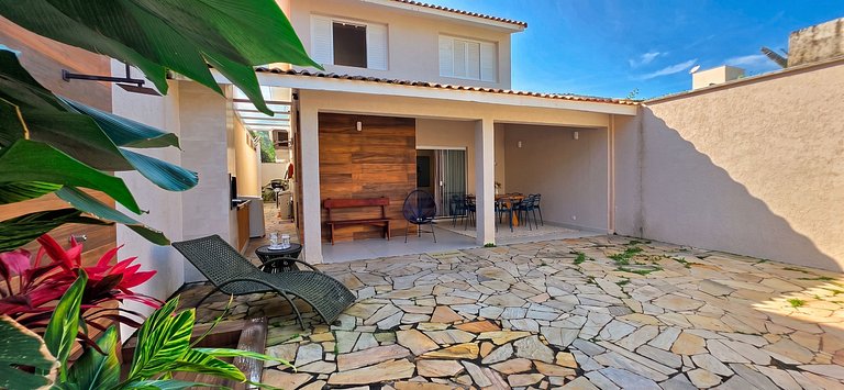 Casa Juquehy 50m da Praia ao Lado do Badauê | 8 Pessoas