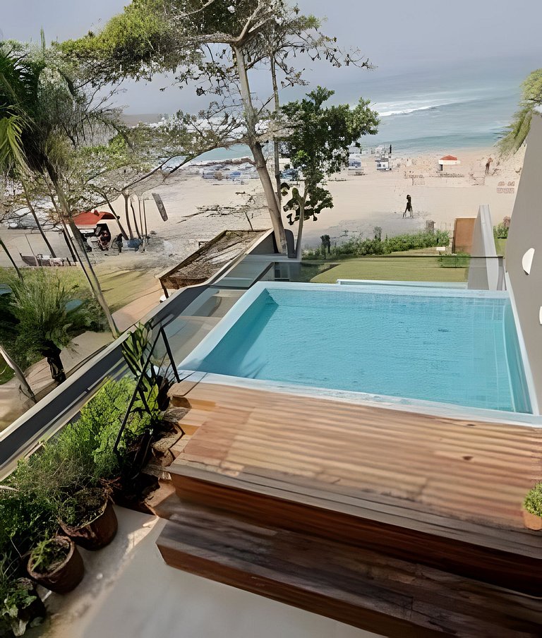 CasaMar: Pé na areia em Camburi